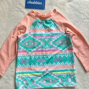 Chubbies rash guard long sleeve for boys.